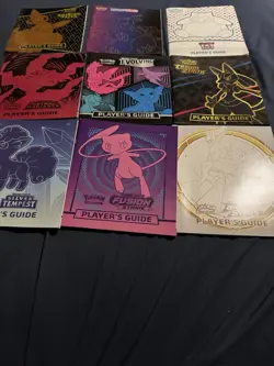 Pokemon Booklet ETB Player Guide LOT - Image 1
