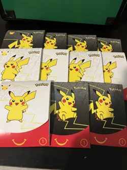 Pokemon 11x SEALED McDonald’s 25th Anniversary Packs From 2021 New. - Image 1