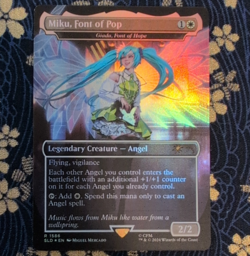 Wizards MTG Miku, Font of Pop Secret Lair Foil Borderless 1586 EN - Image 1