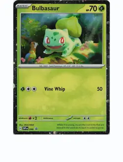 BULBASAUR (COSMOS HOLO) 046 Holo Promo SCARLET & VIOLET PROMO Pokemon Holo NM - Image 1