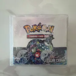 Pokemon TCG Stellar Crown Box W/ Case BRAND NEW FACTORY SEALED 36 Packs - Image 1
