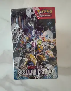Pokemon TCG Stellar Crown Box W/ Case BRAND NEW FACTORY SEALED 36 Packs - Image 4