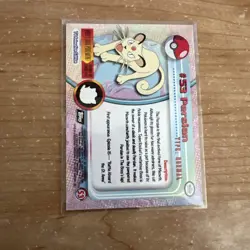 Topps Pokemon #53 Persian Holo Nm - Image 2
