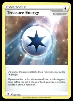 Treasure Energy 165/203 - Evolving Skies - Uncommon NM - Image 1