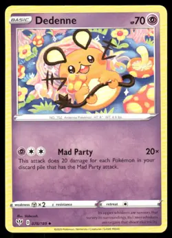 Dedenne 078/189 - Darkness Ablaze - Uncommon NM - Image 1