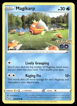 Magikarp 021/078 - Pokemon GO - Common NM - Image 1