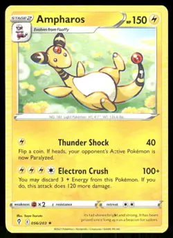 Ampharos 056/203 - Evolving Skies - Rare NM - Image 1
