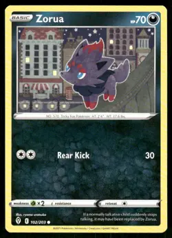 Zorua 102/203 - Evolving Skies - Common NM - Image 1