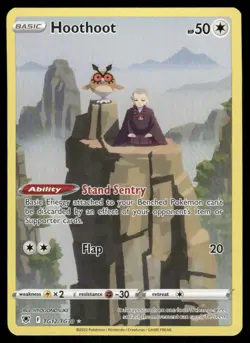 Hoothoot TG12/TG30 - Holo Astral Radiance Trainer Gallery - NM - Image 1