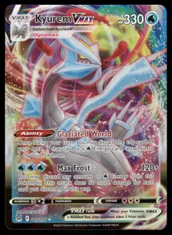 Kyurem VMAX 049/196 - Holo Lost Origin - VMAX Rare NM - Image 1
