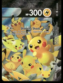 Pikachu V-Union SWSH140 - Holo Sword & Shield Promo - Promo NM - Image 1