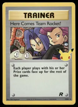 Here Comes Team Rocket! 15/82 - Holo Celebrations: Classic Collection - MP - Image 1
