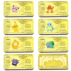 Pokemon Collectible 1 oz. Gold-Plated Bars - 7pc. Set With Case and Certificate! - Image 4