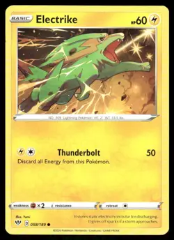 Electrike 058/189 - Darkness Ablaze - Common NM - Image 1