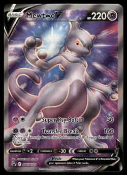 Mewtwo V SWSH229 - Holo Sword & Shield Promo - Promo NM - Image 1