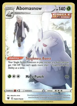 Abomasnow TG01/TG30 - Holo Astral Radiance Trainer Gallery - NM - Image 1