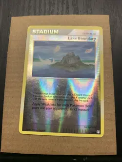 Pokemon TCG Lake Boundary 112/123 Reverse Holo Stadium LP Free Shipping🇨🇦 - Image 1