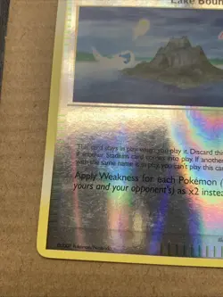 Pokemon TCG Lake Boundary 112/123 Reverse Holo Stadium LP Free Shipping🇨🇦 - Image 2