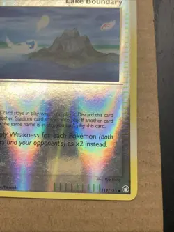 Pokemon TCG Lake Boundary 112/123 Reverse Holo Stadium LP Free Shipping🇨🇦 - Image 3