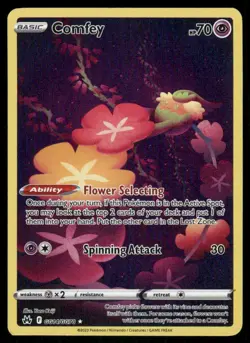 Comfey GG14/GG70 - Holo Crown Zenith Galarian Gallery - Trainer Gallery Rare NM - Image 1