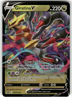 Giratina V SWSH259 - Holo Sword & Shield Promo - Promo NM - Image 1