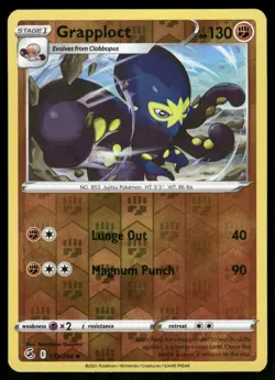 Grapploct 153/264 - Fusion Strike - Reverse Holo Uncommon NM - Image 1
