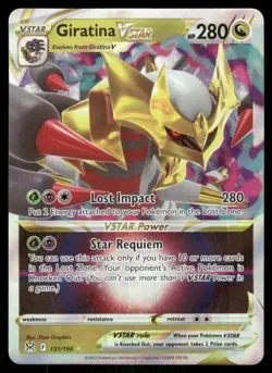 Giratina VSTAR 131/196 - Holo Lost Origin - VSTAR Rare NM - Image 1
