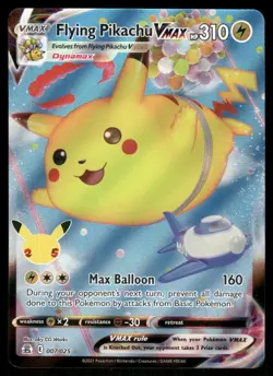 Flying Pikachu VMAX 007/025 - Holo Celebrations - VMAX Rare NM - Image 1