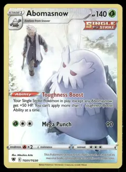 Abomasnow TG01/TG30 - Holo Astral Radiance Trainer Gallery - NM - Image 1