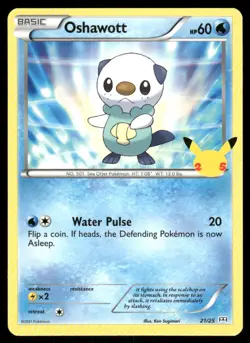 Oshawott 021/025 - McDonald's 25th Anniversary Promos - Promo NM - Image 1