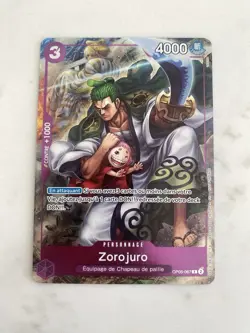 One Piece Zoro Zorojuro OP05-067 RARE FRENCH Promo 1st Anniversary - Image 1