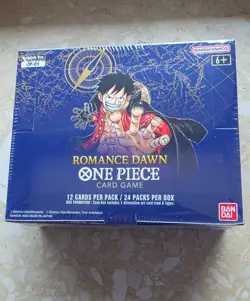 One Piece Card Game OP01 Romance Dawn Display Englisch Booster Box OVP Sealed - Image 1