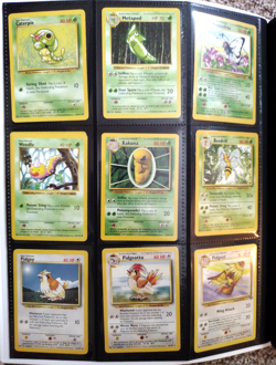 Original 151 Pokemon Cards Complete Set 1st Gen Jungle Fossil Base W/ Binder Lot - Image 3