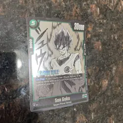Son Goku SB02-037 Foil Manga Booster 02 Dragon Ball Super Card Game | NM - Image 3