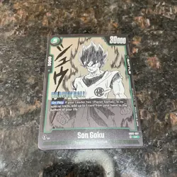 Son Goku SB02-037 Foil Manga Booster 02 Dragon Ball Super Card Game | NM - Image 4