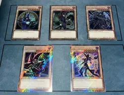 Dark Magician Platinum Secret Rare RA04 - EN106 X5 Cards All Different artworks - Image 2