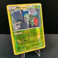 Roserade 15/124 Reverse Holo 2012 Pokemon TCG Card MP - Le Parfum GLC Staple - Image 1