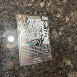 Majin Vegeta FB04-088 Alternate Art Foil Dragon Ball Super Card Fusion World NM - Image 3