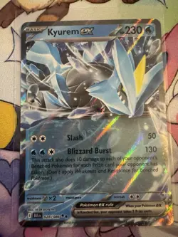 Kyurem ex (028/086) Double Rare SV: Black Bolt NM Pokemon TCG - Image 1
