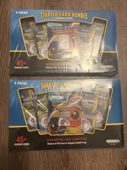 Pokemon Starter Card Bundle 45+ Cards 5 Packs Holo Guaranteed Sealed Mystery Box - Image 1