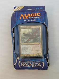 Magic the Gathering Return To Ravnica Intro Pack, Hypersonic Dragon, Sealed - Image 1
