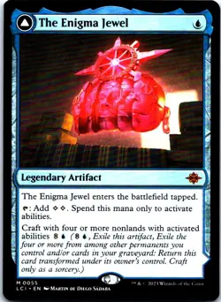 The Enigma Jewel M The Lost Caverns of Ixalan 55 NM NM-LP - Image 1