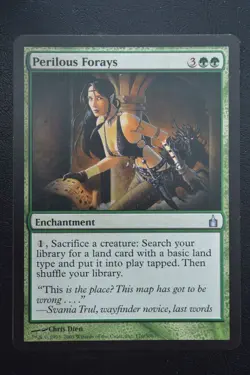 Magic The Gathering MTG PERILOUS FORAYS Ravnica: City of Guilds LP Played - Image 1