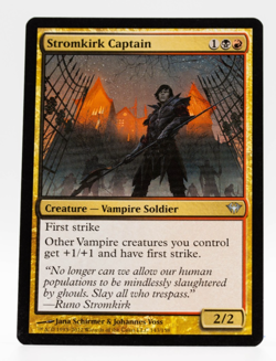 Stromkirk Captain Dark Ascension #143 Vampire Soldier MTG Near Mint - Image 1