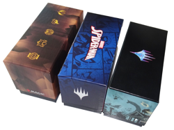Three Different Magic The Gathering Bundle Storage Boxes (Empty) - Image 1