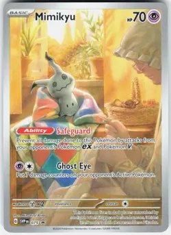 Mimikyu 075 Holo Promo Scarlet & Violet Promo Pokemon - Image 1