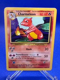 Charmeleon #24/102 Pokemon 1999 Base Set - Image 1