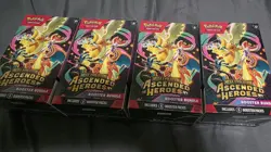 Pokemon TCG Ascended Heroes Booster Bundle Sealed lot of 4 - Image 1