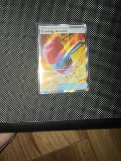 2026 Pokemon Pitch Black Crushing Hammer 105 UR Ultra Rare Full Art English - Image 1