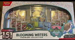 Pokemon TCG Scarlet & Violet 151 Blooming Waters Premium Collection Box Sealed - Image 1